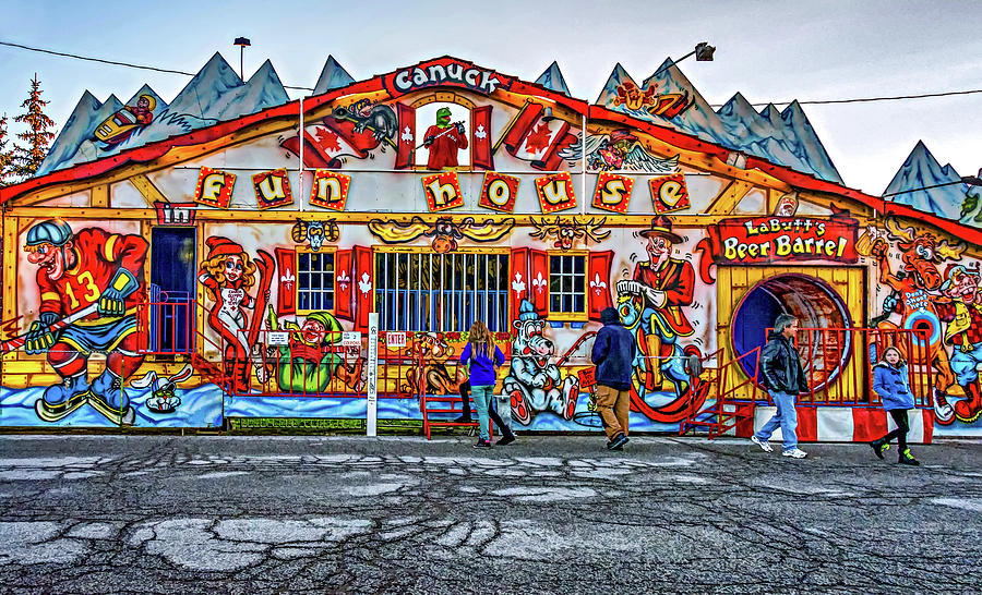 Canuck Funhouse 2 #1 Photograph by Steve Harrington