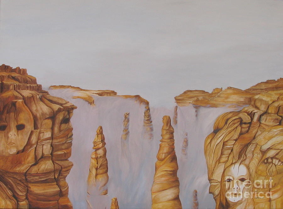 Canyon Of Lost Dreams Painting by Richard Dotson