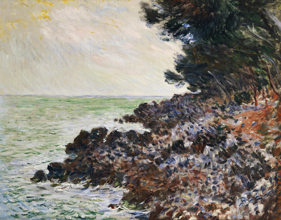 Claude Monet Painting - Cap Martin by Claude Monet