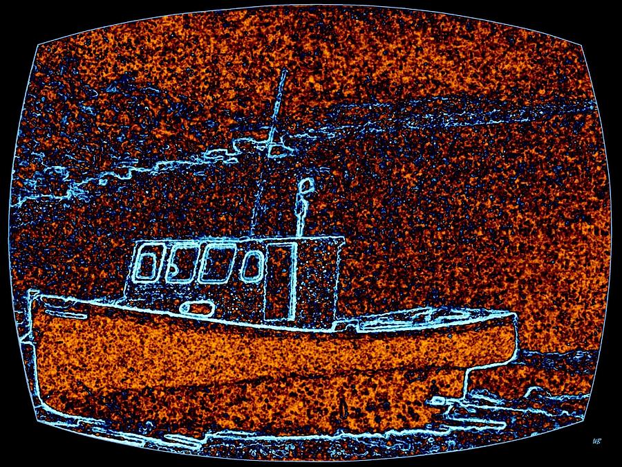 Cape Breton Fishing Boat #1 Digital Art by Will Borden