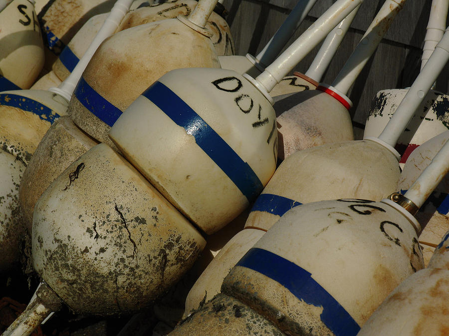 Cape Cod Buoys Photograph by Juergen Roth