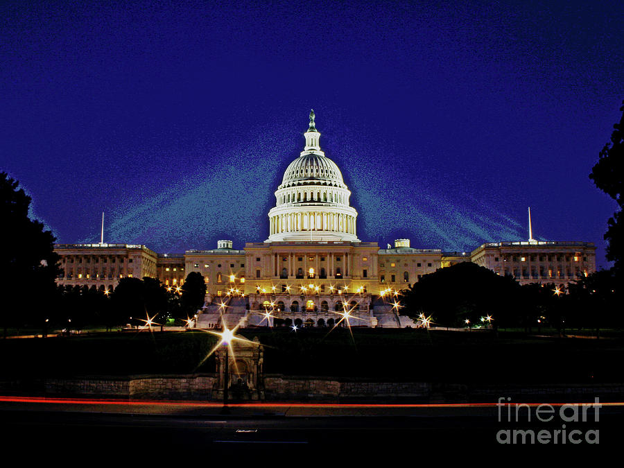 Capitol Brights #1 Photograph by Larry Oskin