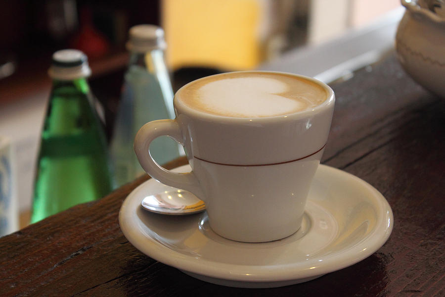 Cappuccino In Rome Photograph By Rand South - Fine Art America