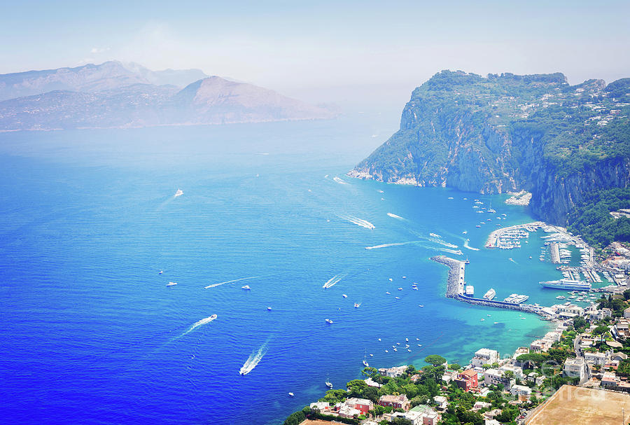 Capri island, Italy #1 Photograph by Anastasy Yarmolovich
