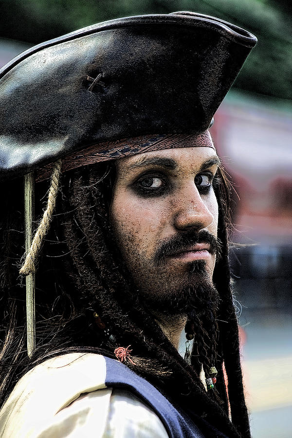 Pirates Photograph - Captain Jack #1 by David Patterson