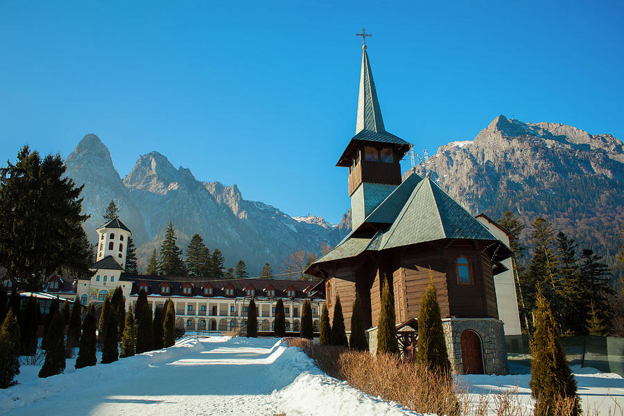 Caraiman old church in Busteni, Romania #1 Photograph by Ioan Panaite ...