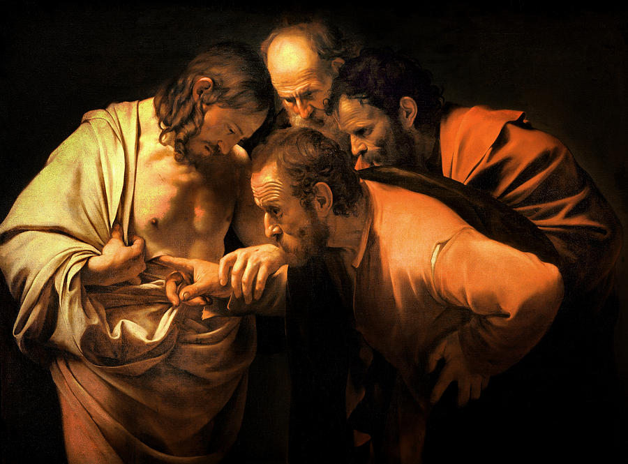 Caravaggio #2 Painting by MotionAge Designs