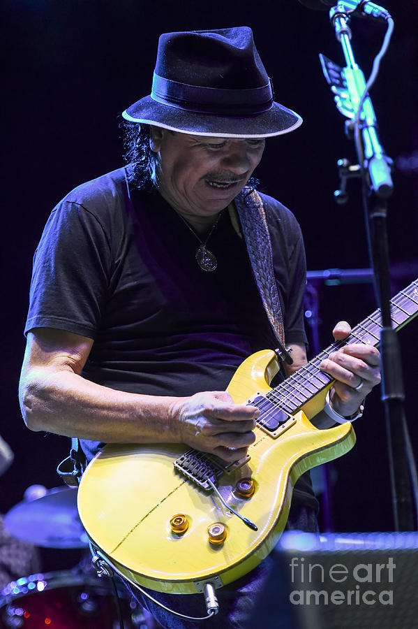 Carlos Santana #3 Photograph by David Oppenheimer