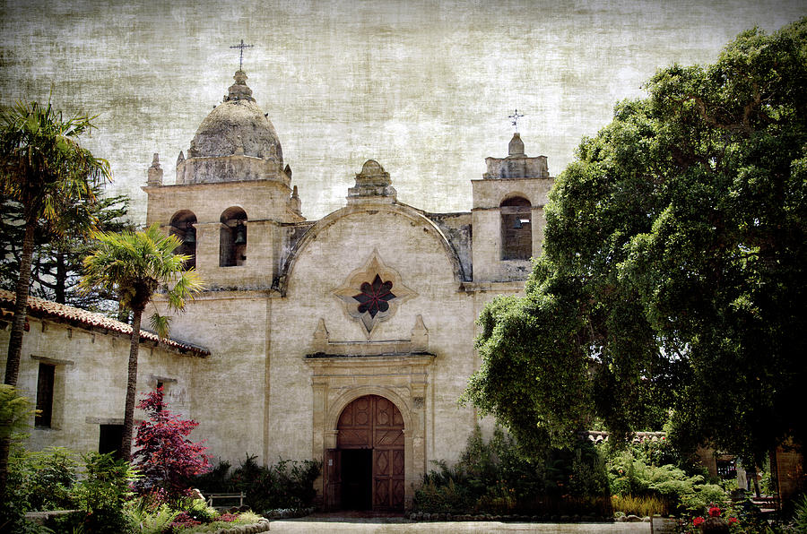 Architecture Photograph - Carmel Mission #1 by RicardMN Photography