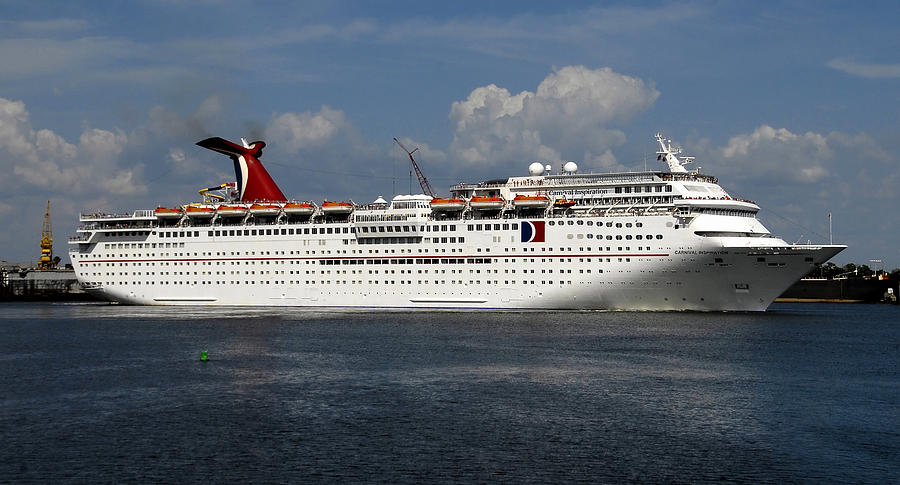 Carnival Inspiration Cruise Ship #1 Photograph by David Lee Thompson