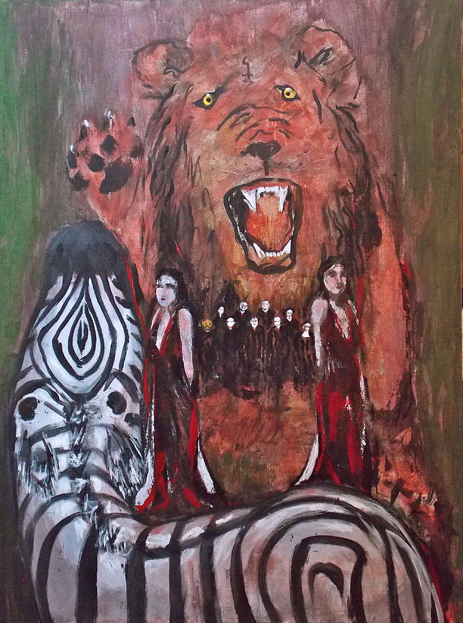 Carnivorous Rule Of Law Painting