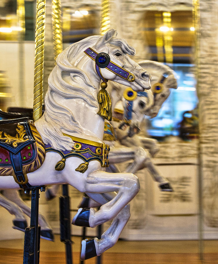 Carousel Horse #2 Photograph by Paul DeRocker