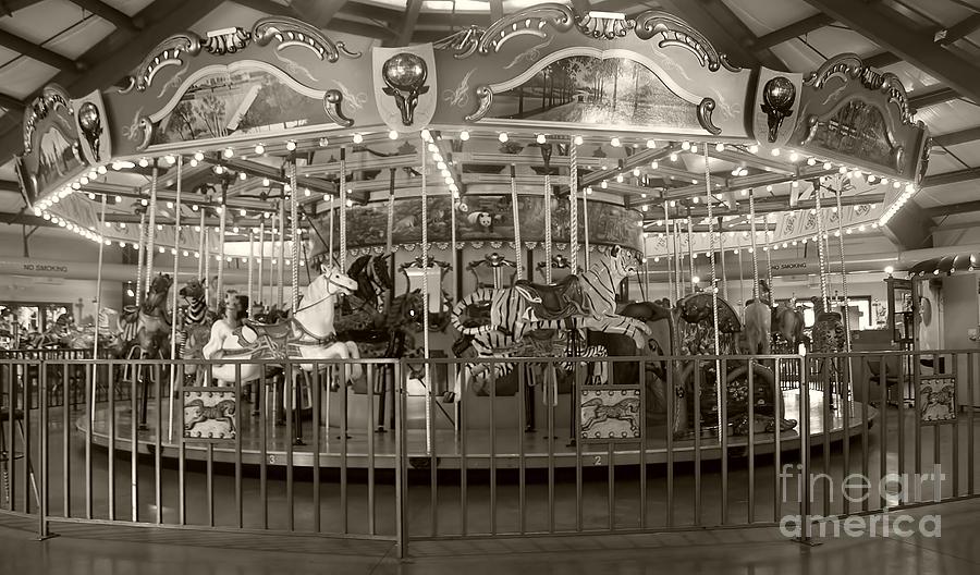 Carousel  #1 Photograph by Raymond Earley