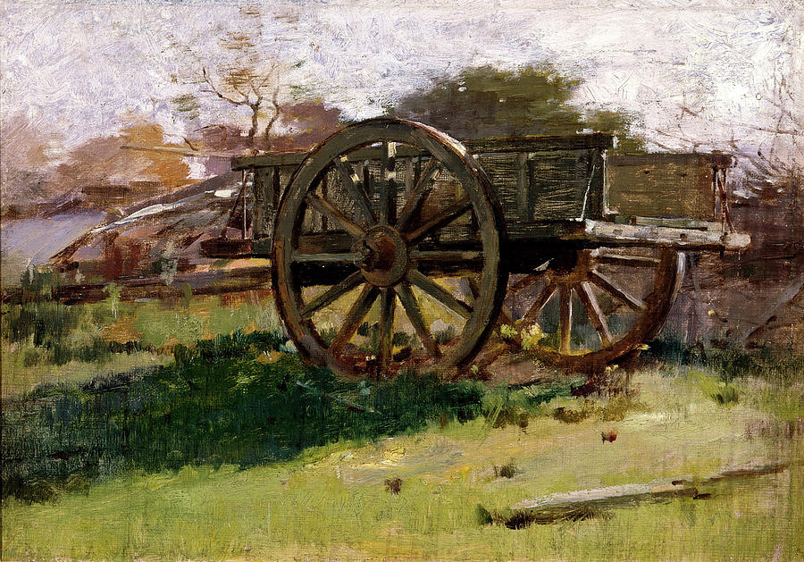 Cart. Nantucket #1 Painting by Theodore Robinson
