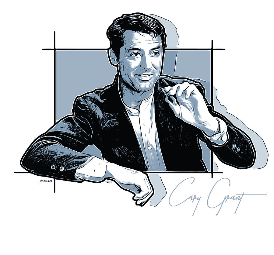 Cary Grant #1 Digital Art by Greg Joens