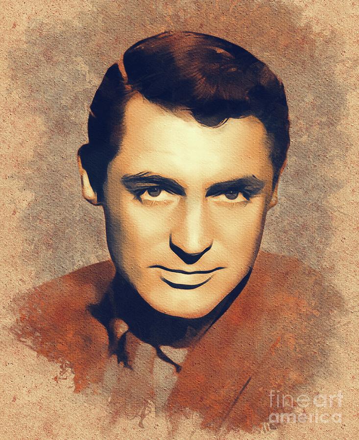 Cary Grant, Hollywood Legend Painting