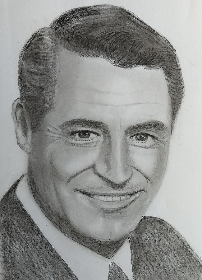 Cary Grant Drawing by Paul Blackmore | Fine Art America