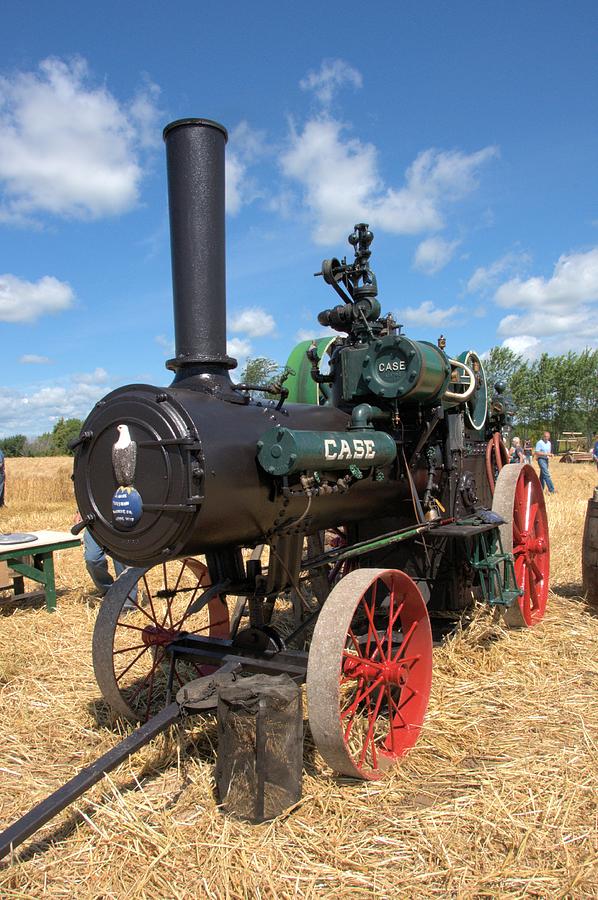 Steam Engine Photograph - Case Steam Engine by Valerie Kirkwood Steam Engine Photograph - Case Steam Engine by Valerie Kirkwood