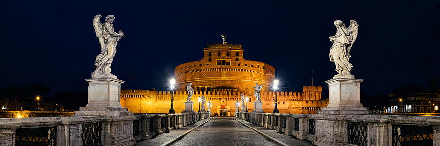 Castel Sant Angelo #1 Photograph by Songquan Deng