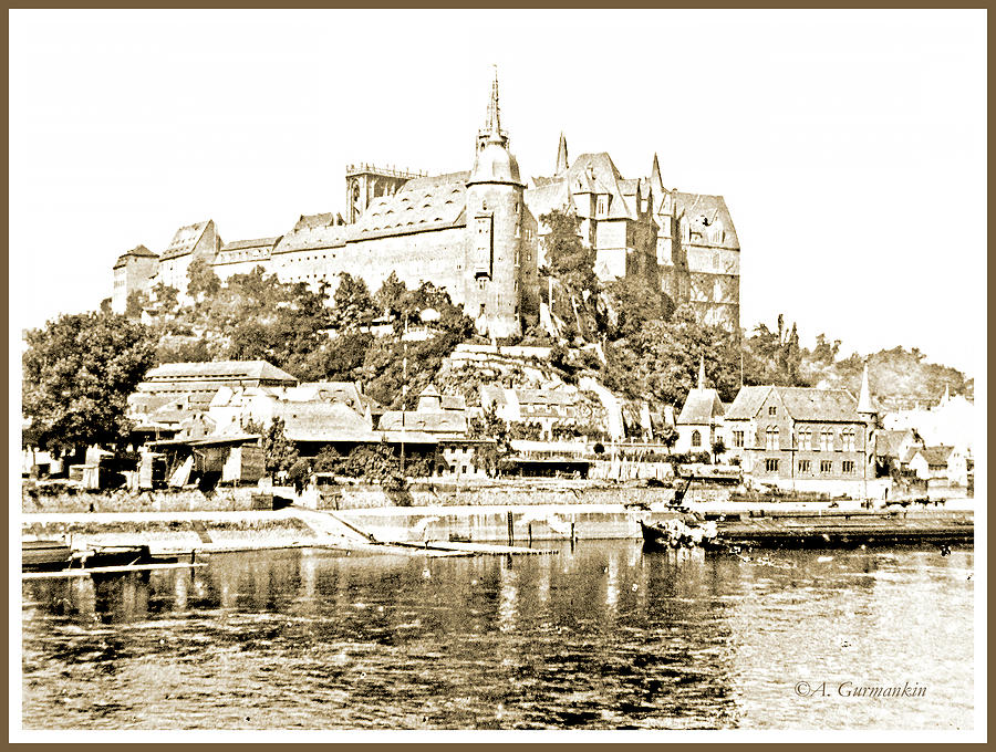 Castle Albrechtsberg Germany 1903 Vintage Photograph #1 Photograph by A Macarthur Gurmankin