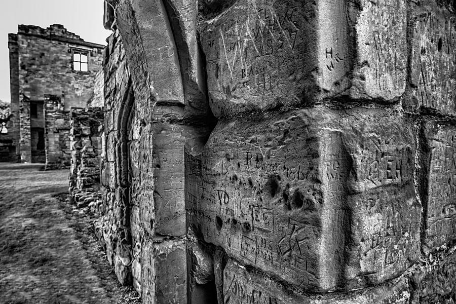 Castle Graffiti #1 Photograph by Nick Bywater