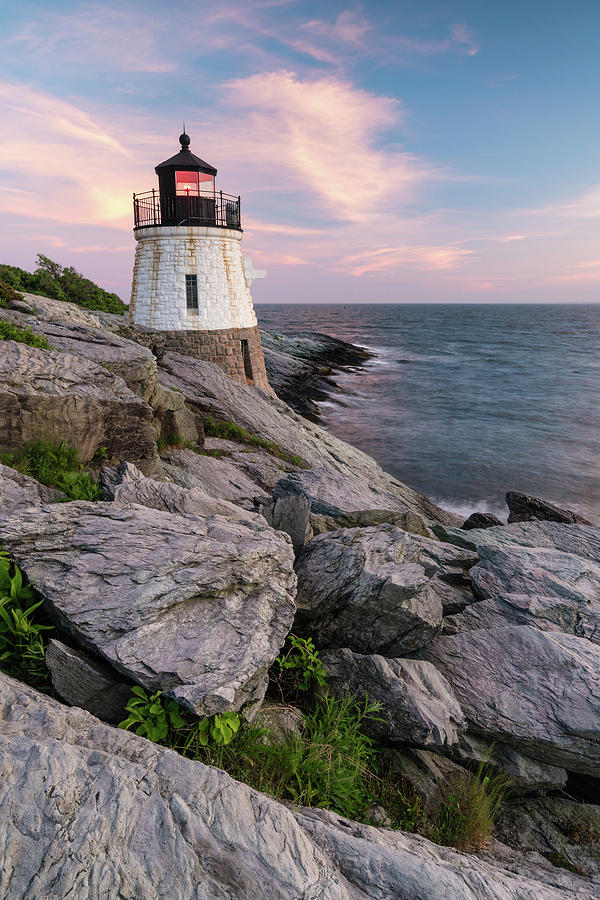 Castle Hill Light, Newport, Rhode Island #1 Photograph by Dawna Moore Photography