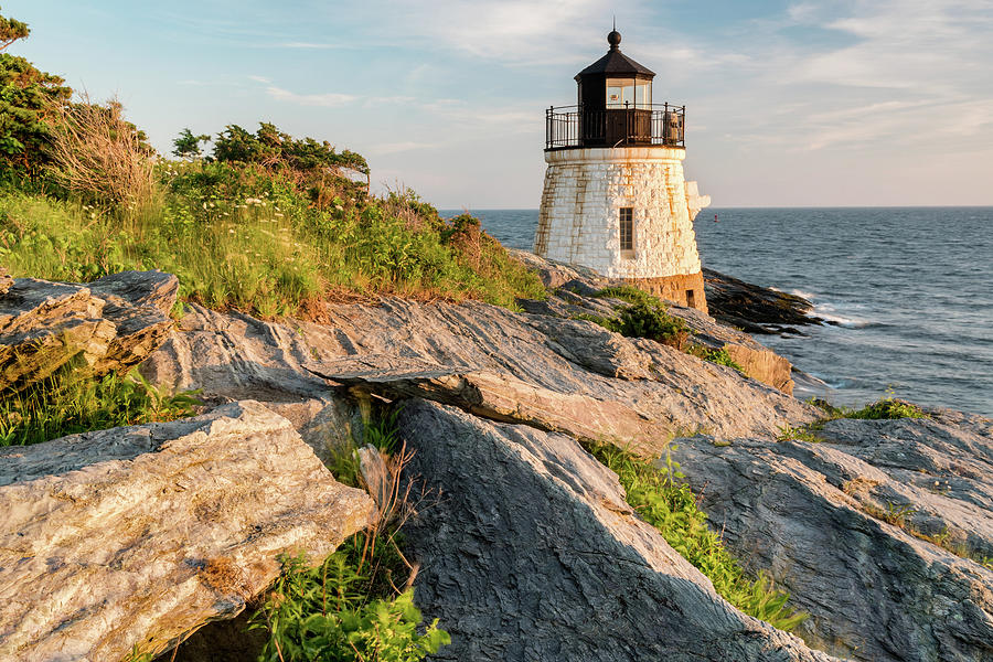 Castle Hill Lighthouse, Newport, Rhode Island #1 Photograph by Dawna Moore Photography