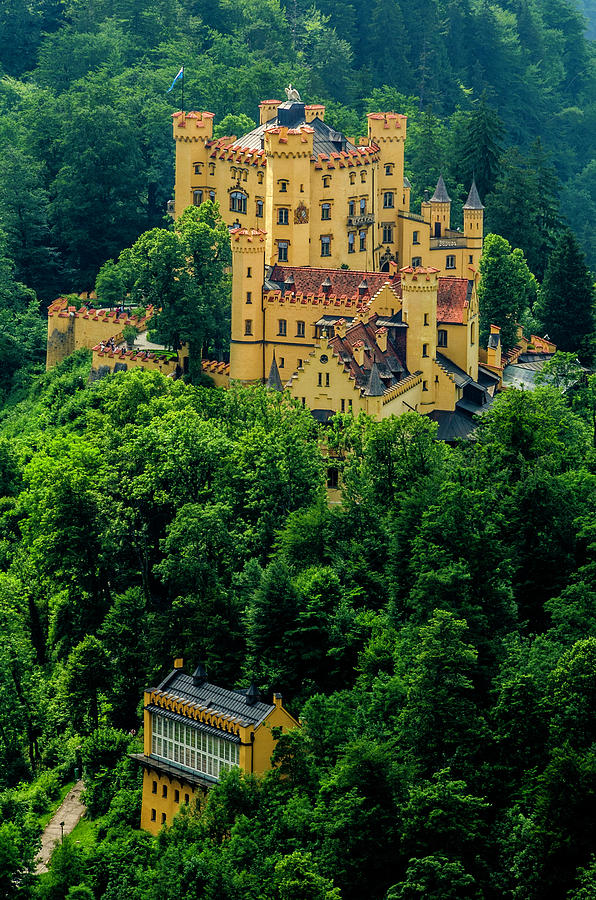 Castle Hohenschwangau #1 Photograph by Wolfgang Stocker