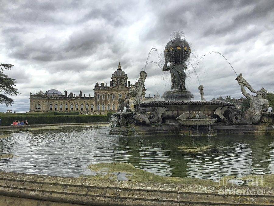 Castle Howard stately home Yorkshire Photograph by Patricia Hofmeester
