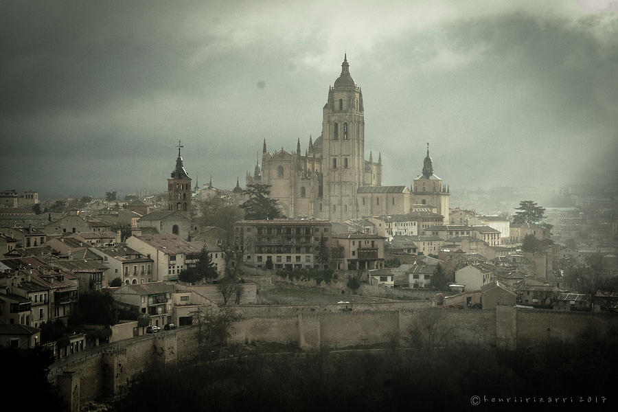 Cathedral of Segovia Spain #1 Photograph by Henri Irizarri