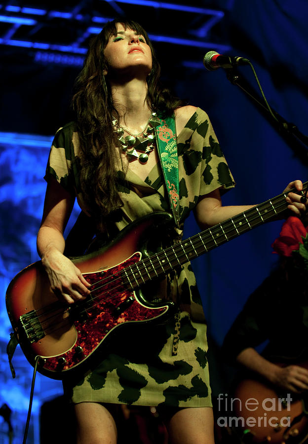 Catherine Popper with The Nocturnals at Bele Chere Festival in Asheville 2010 #2 Photograph by David Oppenheimer