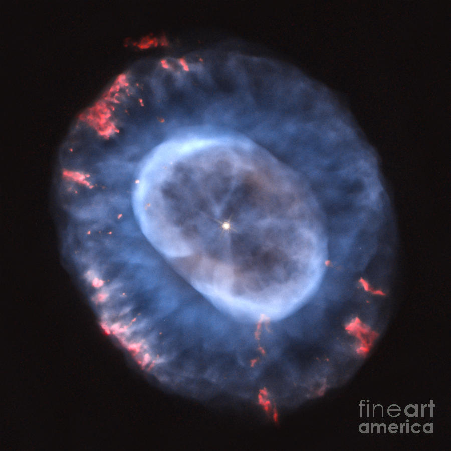 Science Photograph - Cats Eye Nebula #1 by Nasa