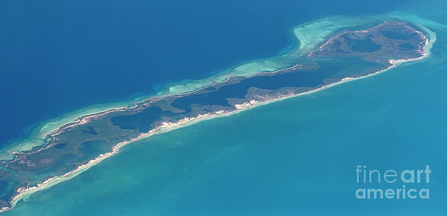 Cayos de las Doce Leguas, Cuba Aerial Photo #3 Photograph by David Oppenheimer