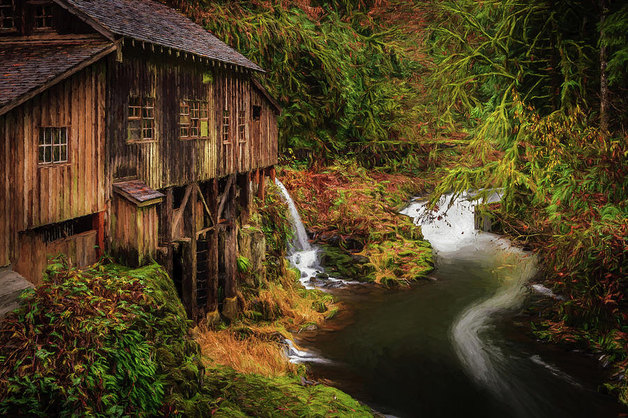 Cedar Creek Grist Mill Photograph