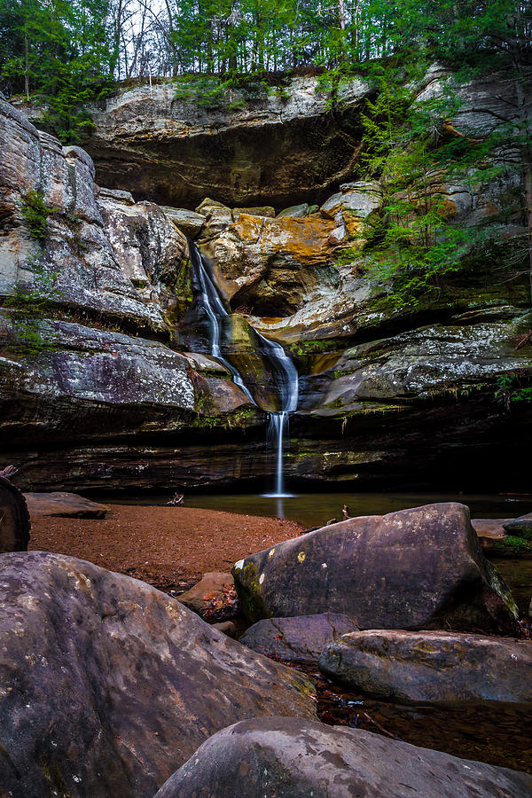 Cedar Falls in Hocking Hills State Park #1 Photograph by Ron Pate