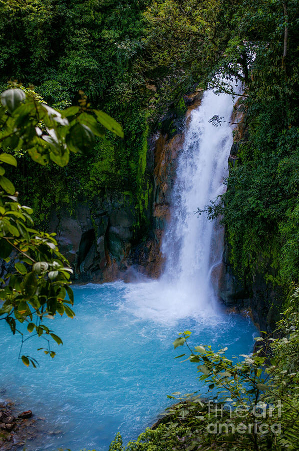 Celeste Waterfall #1 Photograph by Misty Tienken