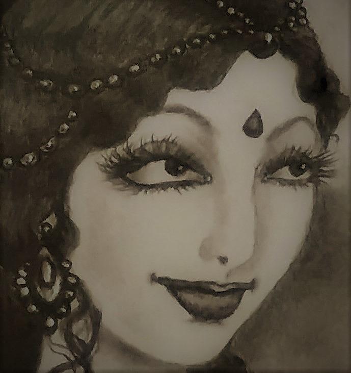 Celestial aura #1 Drawing by Tara Krishna