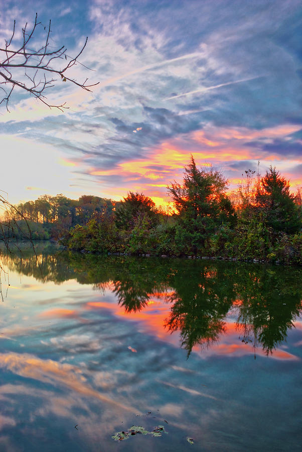 Centennial Lake at Sunrise #1 Photograph by Mark Dodd