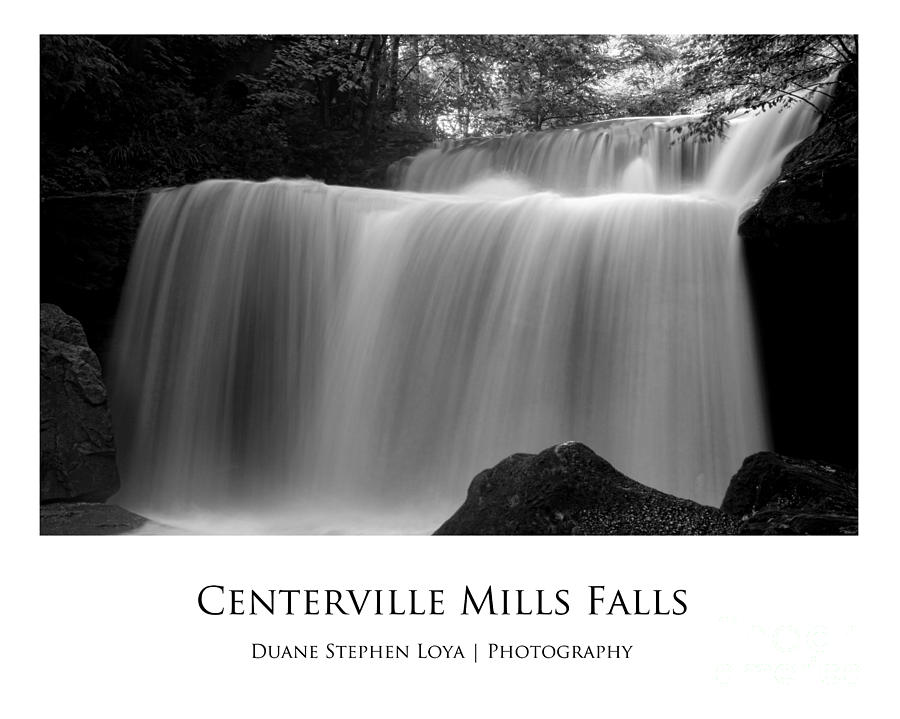 Centerville Photograph - Centerville Mills Falls #1 by Duane Loya