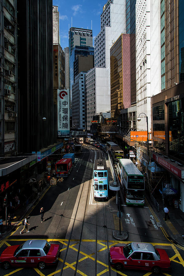 Central Hong Kong Photograph by Mercedes Noriega - Fine Art America