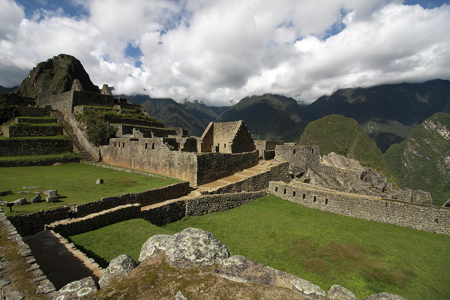 Central Plaza At Machu Picchu, Peru #1 Photograph by Aidan Moran