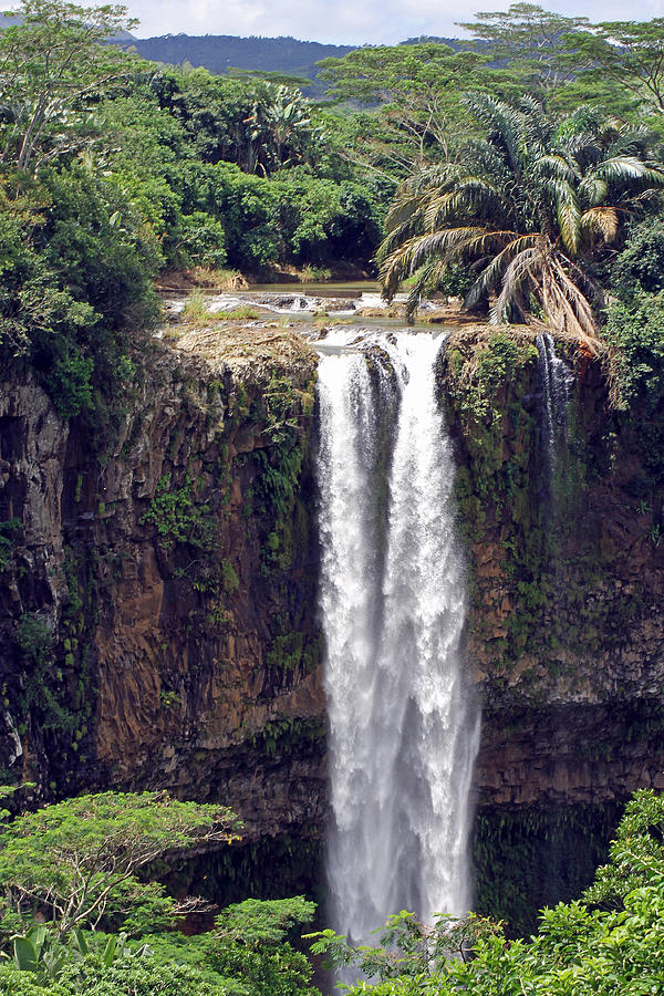 Chamarel Waterfalls #1 Photograph by Tony Murtagh