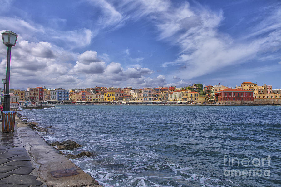 Chania on Crete in Greece Photograph by Patricia Hofmeester