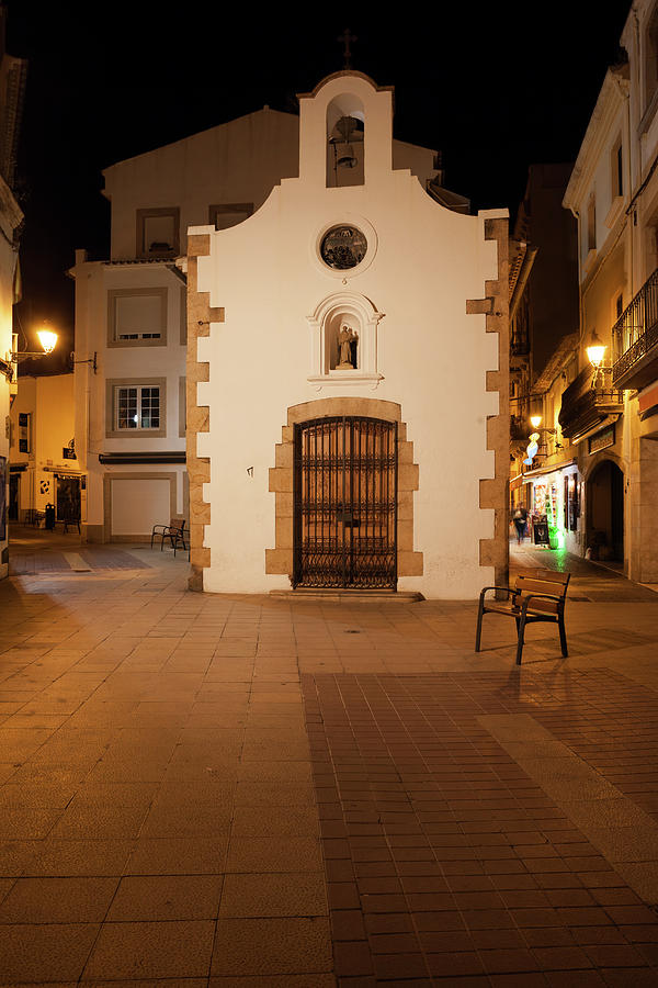 Chapel of Our Lady of Socorro in Tossa de Mar #1 Photograph by Artur Bogacki