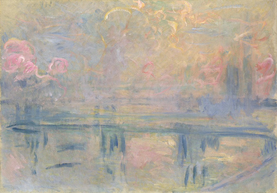 Charing Cross Bridge Painting by Claude Monet