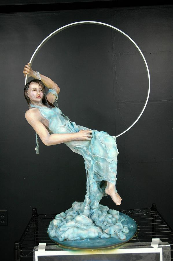 Charles Hall - Creative Arts Program - New Moon Sculpture by Wayne Pruse