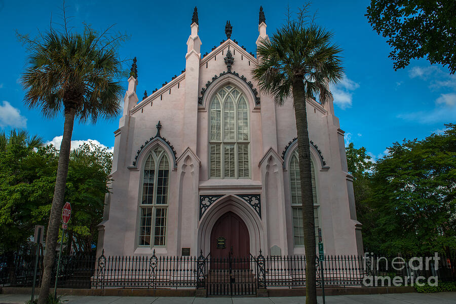Charleston French Huguenot Church Photograph