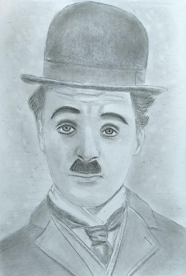 Charlie Chaplin Drawing by Paul Blackmore | Fine Art America