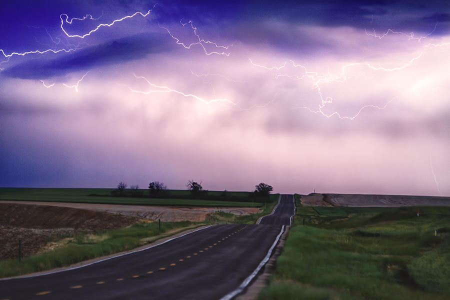 Chasing The Storm - County Rd 95 and Highway 52 - Colorado Photograph by James BO Insogna