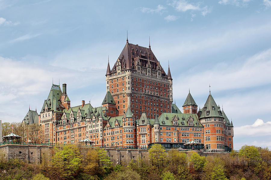 Chateau Frontenac #2 Photograph by Eunice Gibb